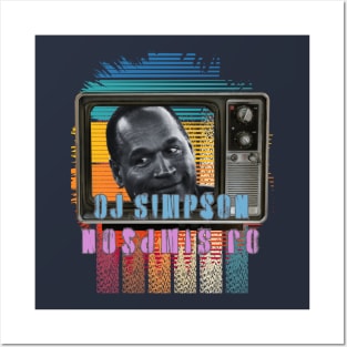 Oj Simpson Posters and Art